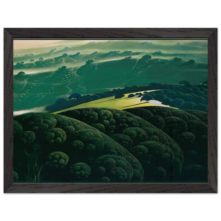 Morning Fog by Eyvind Earle — Framed art print at Zephyeer