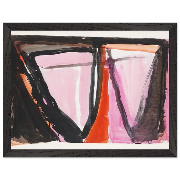 Composition - 1980 by Bram van Velde — Framed art print at Zephyeer