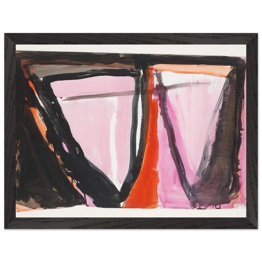Composition - 1980 by Bram van Velde — Framed art print at Zephyeer