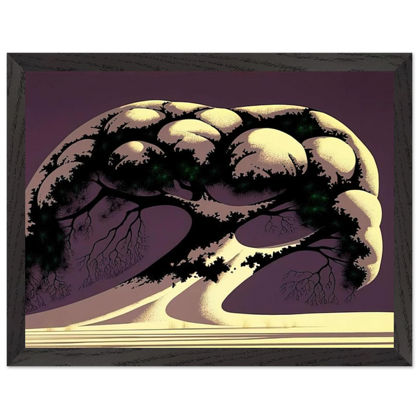 Snow Tree by Eyvind Earle — Framed art print at Zephyeer