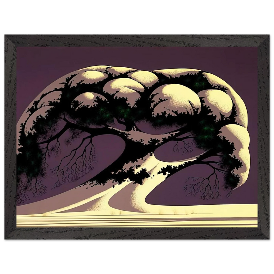 Snow Tree by Eyvind Earle — Framed art print at Zephyeer