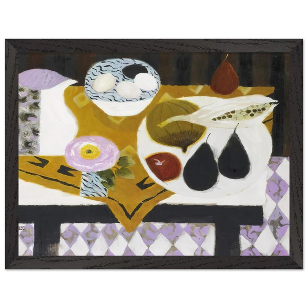 Bowl of Eggs - 1985 by Mary Fedden — Framed art print at Zephyeer