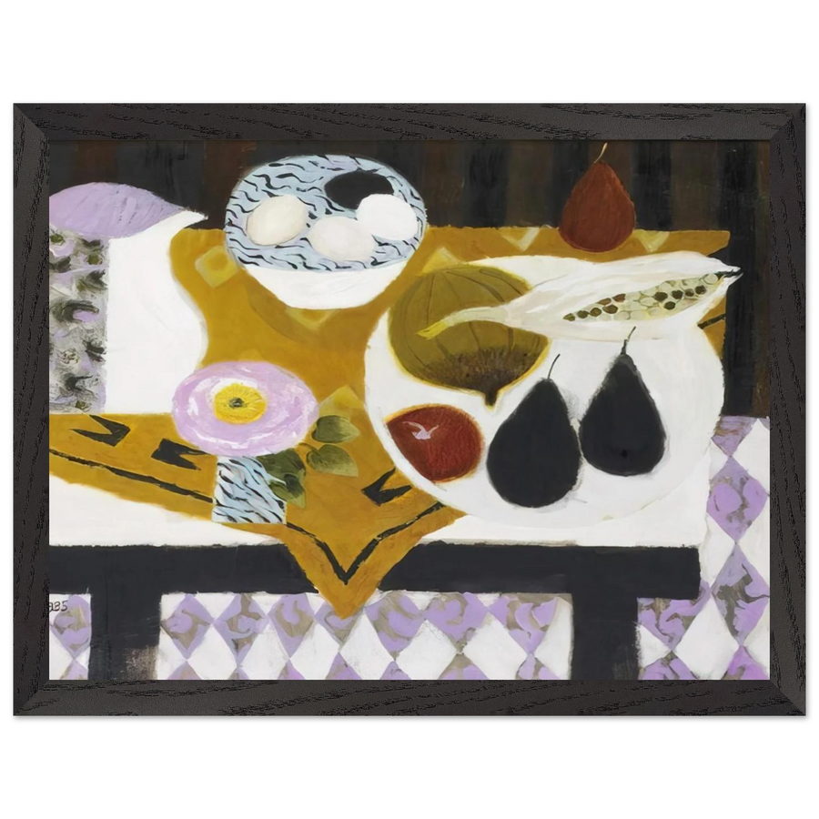Bowl of Eggs - 1985 by Mary Fedden — Framed art print at Zephyeer