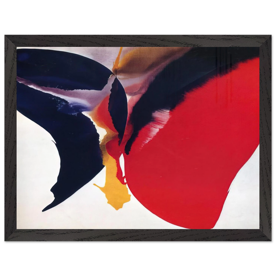 Untitled - Color Field Painting, Lyrical Abstraction by Paul Jenkins — Framed art print at Zephyeer