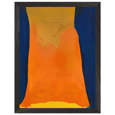 Orange Mood, 1963-64- by Helen Frankenthaler — Framed art print at Zephyeer