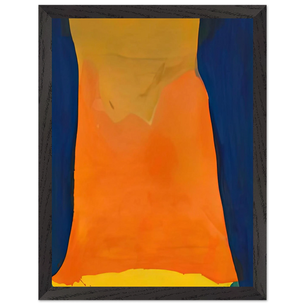 Orange Mood, 1963-64- by Helen Frankenthaler — Framed art print at Zephyeer