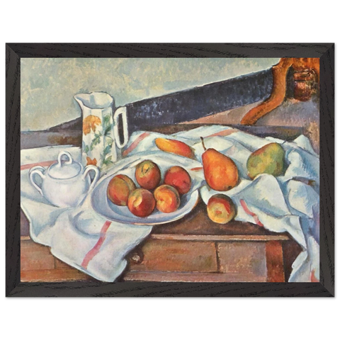 Still Life with Sugar by Paul Cézanne — Framed art print at Zephyeer