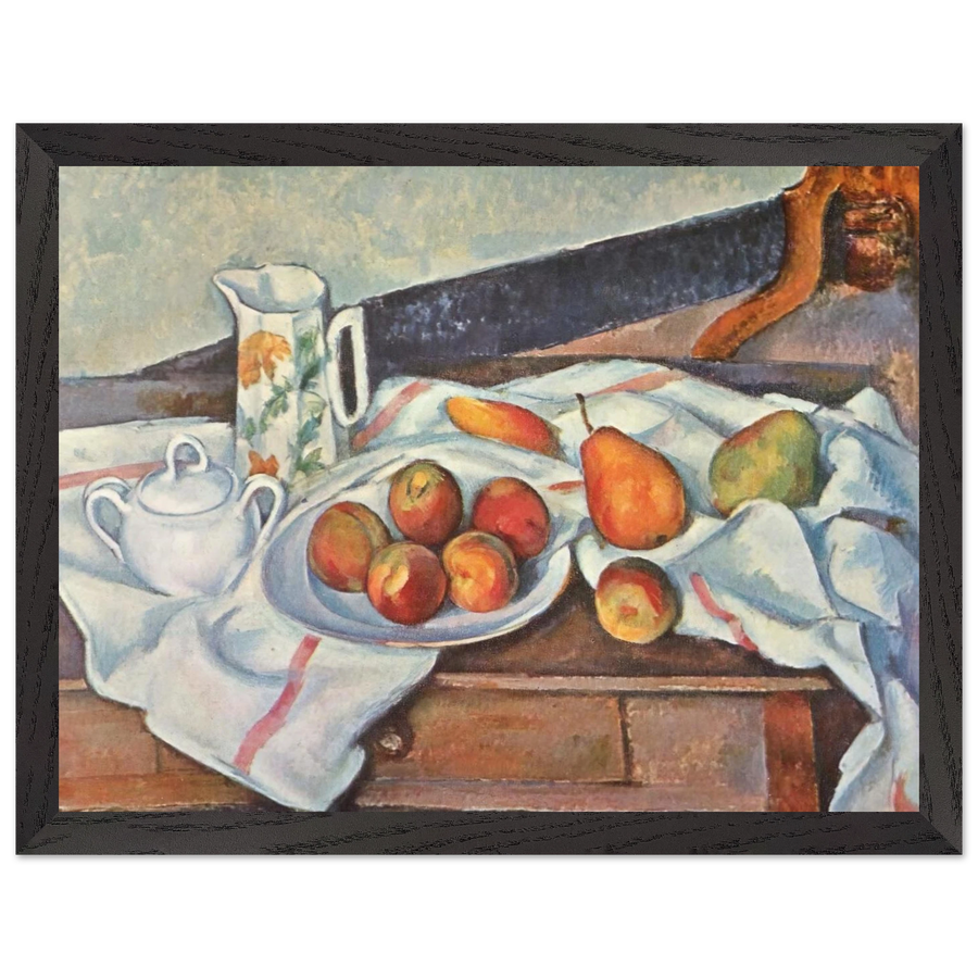 Still Life with Sugar by Paul Cézanne — Framed art print at Zephyeer