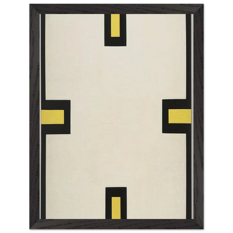 Maltese Cross by Al Held — Framed art print at Zephyeer