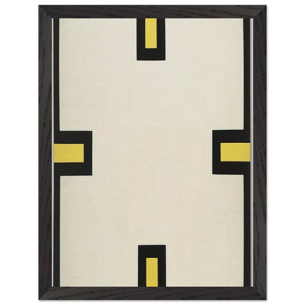 Maltese Cross by Al Held — Framed art print at Zephyeer