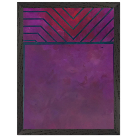 UNTITLED 1986 by Luis Feito — Framed art print at Zephyeer