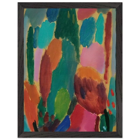 VARIATION Z RTLICHKEITEN 1917 by Alexej von Jawlensky — Framed art print at Zephyeer