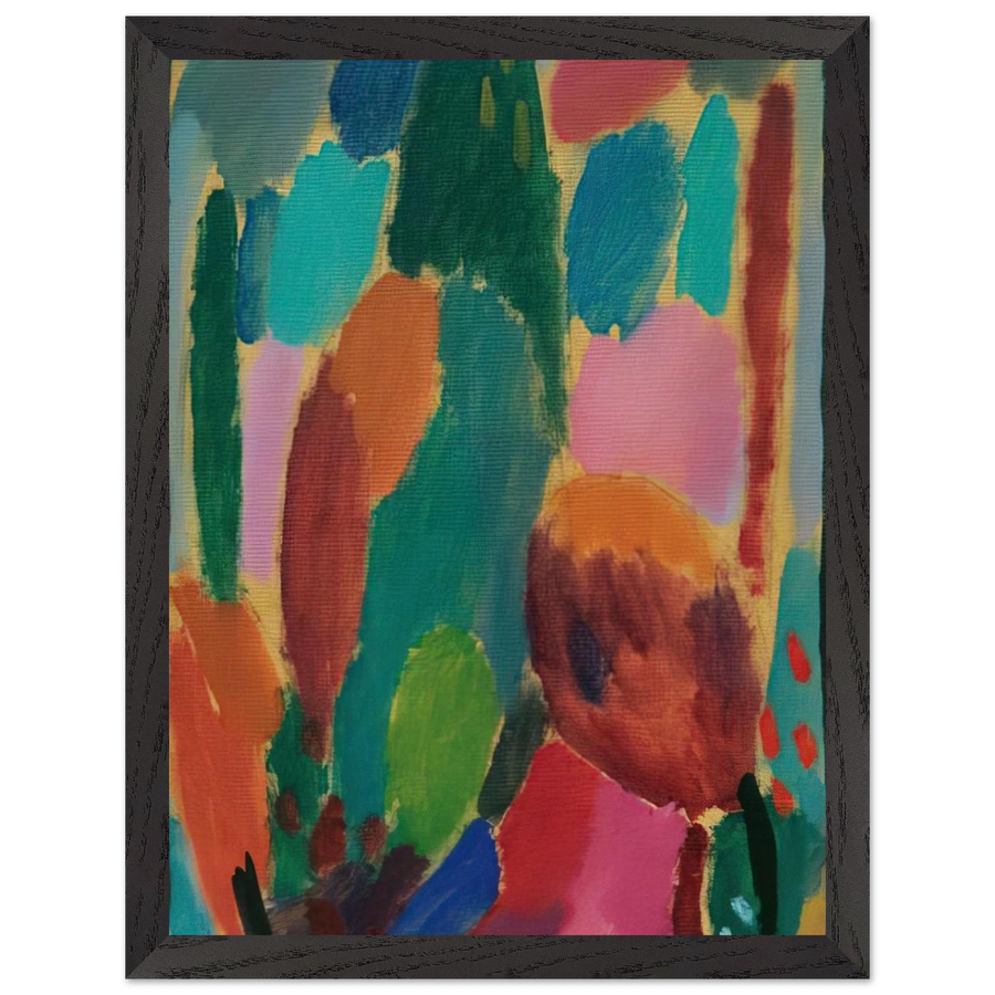 VARIATION Z RTLICHKEITEN 1917 by Alexej von Jawlensky — Framed art print at Zephyeer