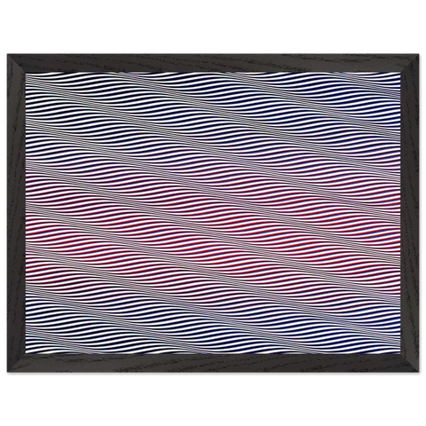 CATARACT 3 1967 by Bridget Riley — Framed art print at Zephyeer