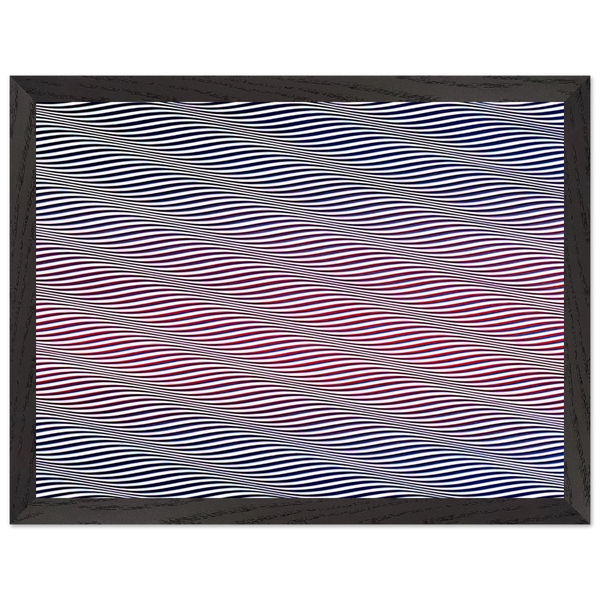 CATARACT 3 1967 by Bridget Riley — Framed art print at Zephyeer
