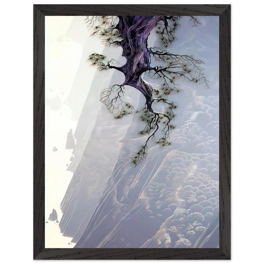 Mountain Rise by Eyvind Earle — Framed art print at Zephyeer