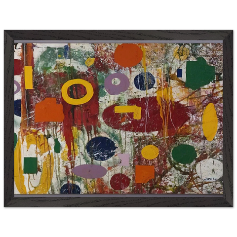 UNTITLED 1972 2 by Taro Yamamoto — Framed art print at Zephyeer