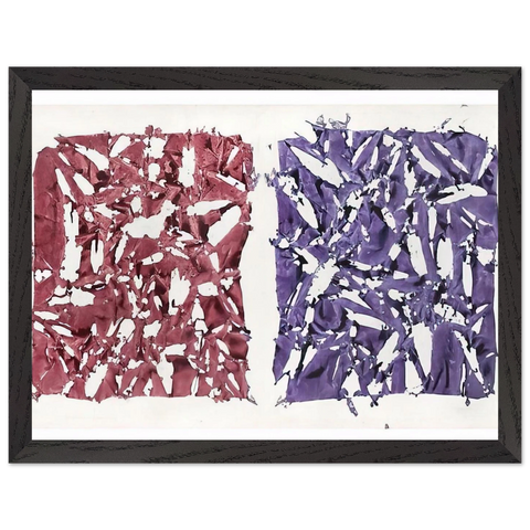 Tabula - 1981 by Simon Hantai — Framed art print at Zephyeer