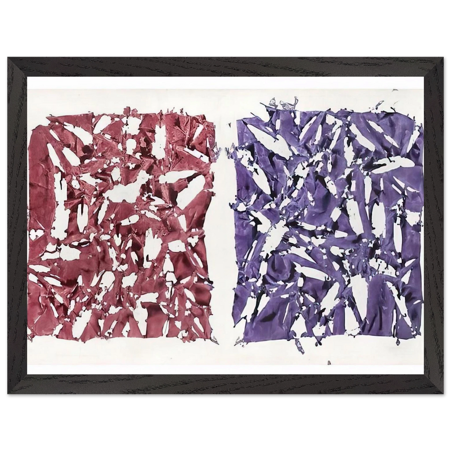 Tabula - 1981 by Simon Hantai — Framed art print at Zephyeer