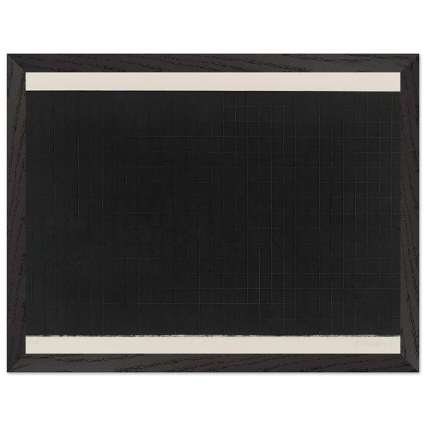 Untitled From Ten Days - 1971 by Brice Marden — Framed art print at Zephyeer