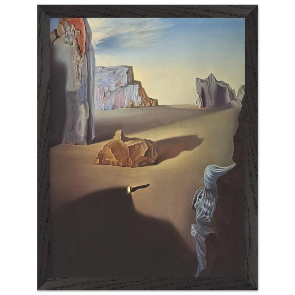 SHADES OF NIGHT DESCENDING by Salvador Dali — Framed art print at Zephyeer