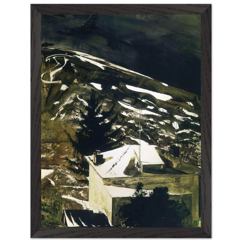 WOLF MOON 1975 by Andrew Wyeth — Framed art print at Zephyeer