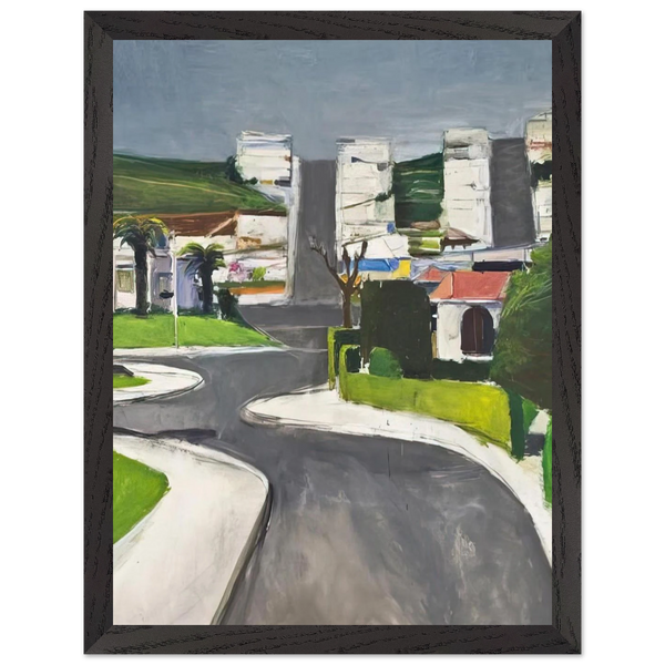 Ingleside by Richard Diebenkorn — Framed art print at Zephyeer