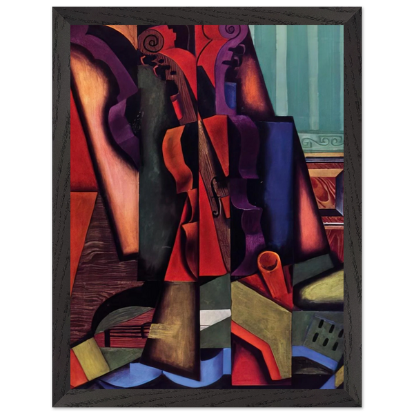 VIOLIN AND GUITAR 1913 by Juan Gris — Framed art print at Zephyeer