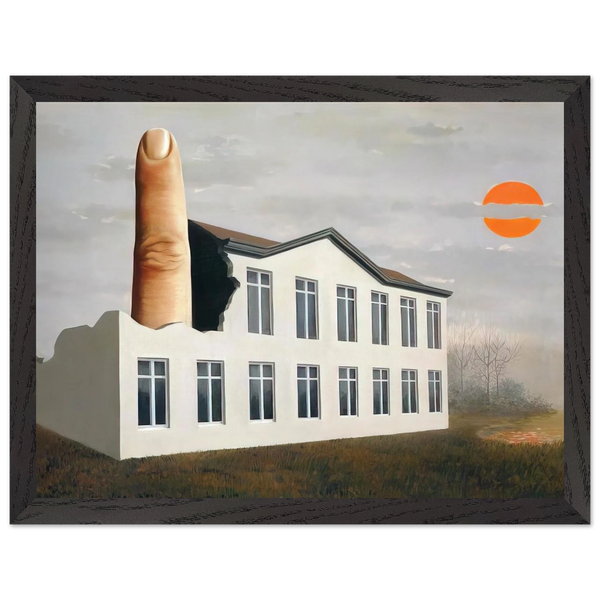 THE REVEALING OF THE PRESENT 1936 by Rene Magritte — Framed art print at Zephyeer