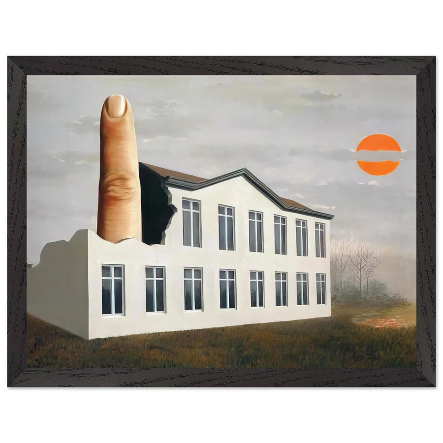 THE REVEALING OF THE PRESENT 1936 by Rene Magritte — Framed art print at Zephyeer