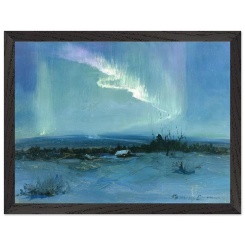 Northern Lights - Romanticism by Sydney Laurence — Framed art print at Zephyeer