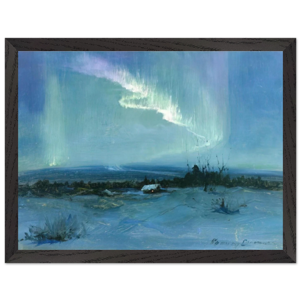 Northern Lights - Romanticism by Sydney Laurence — Framed art print at Zephyeer
