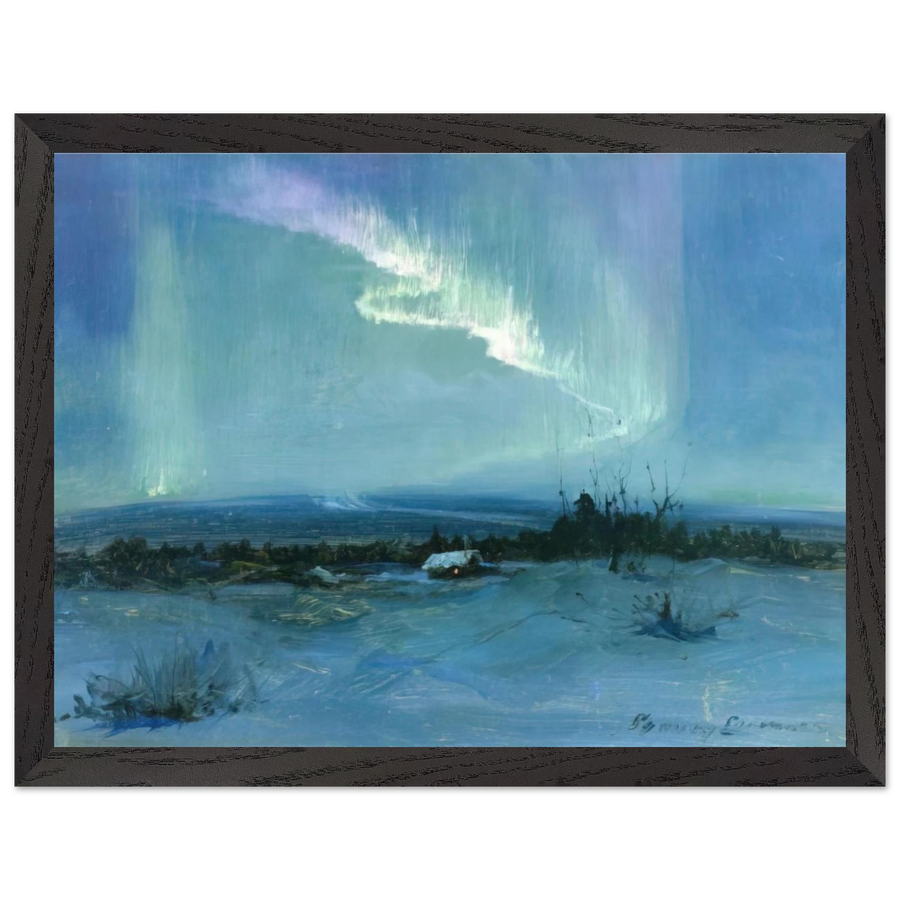Northern Lights - Romanticism by Sydney Laurence — Framed art print at Zephyeer