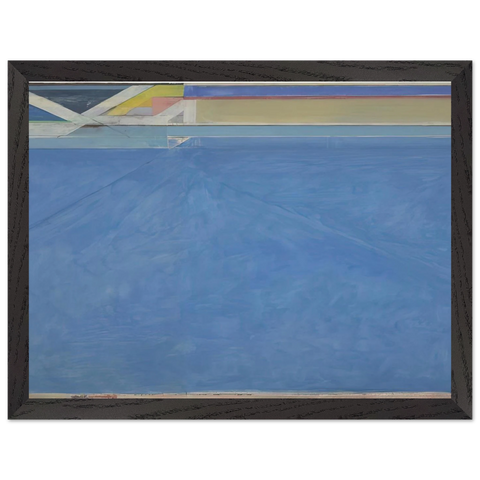 Ocean Park #129 by Richard Diebenkorn — Framed art print at Zephyeer