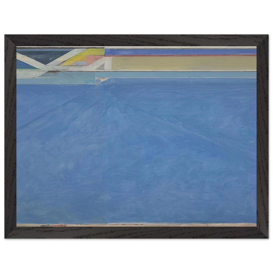Ocean Park #129 by Richard Diebenkorn — Framed art print at Zephyeer