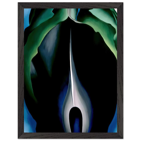 Jack-in-the-Pulpit No. IV by Georgia O'Keeffe — Framed art print at Zephyeer