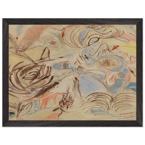 10 29 52, 1952- by Helen Frankenthaler — Framed art print at Zephyeer