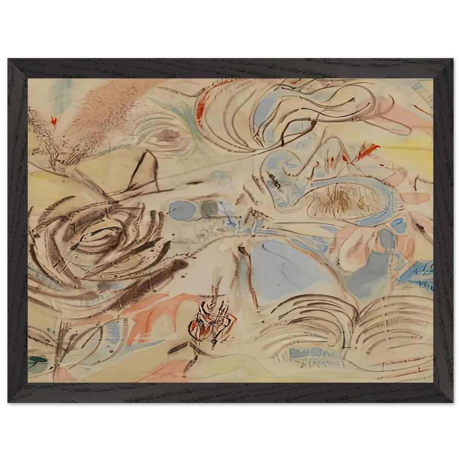 10 29 52, 1952- by Helen Frankenthaler — Framed art print at Zephyeer