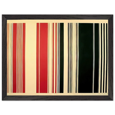 Concord - 1982 by Gene Davis — Framed art print at Zephyeer