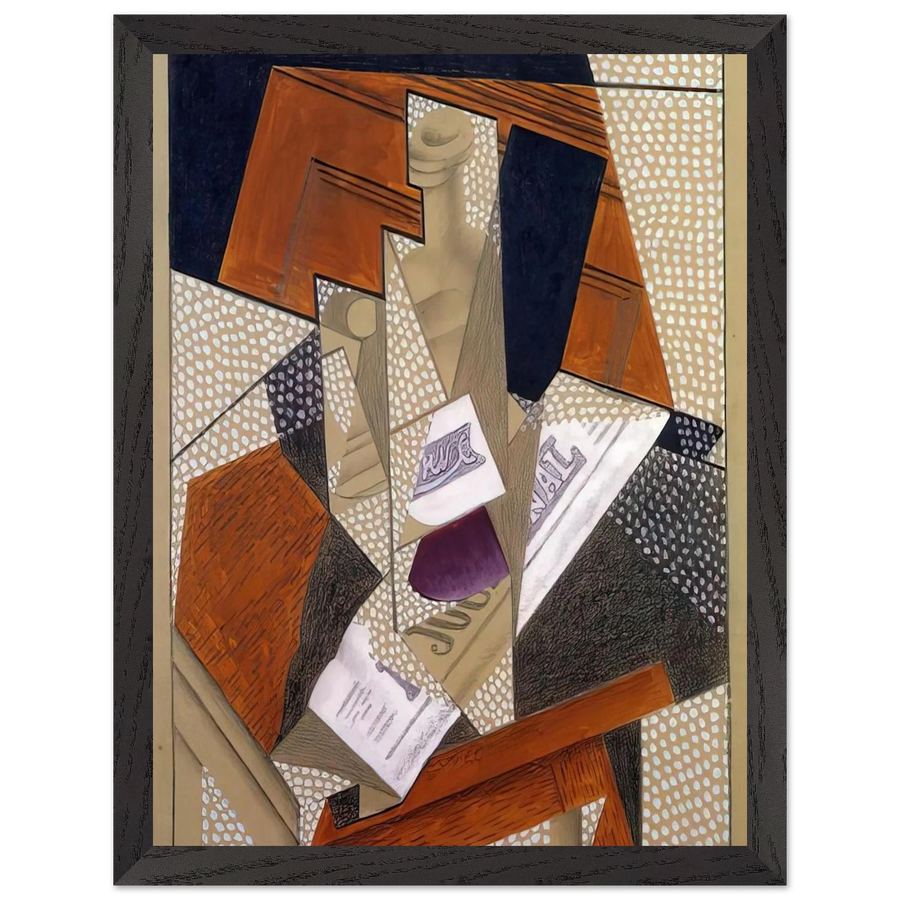 BOTTLE by Juan Gris — Framed art print at Zephyeer