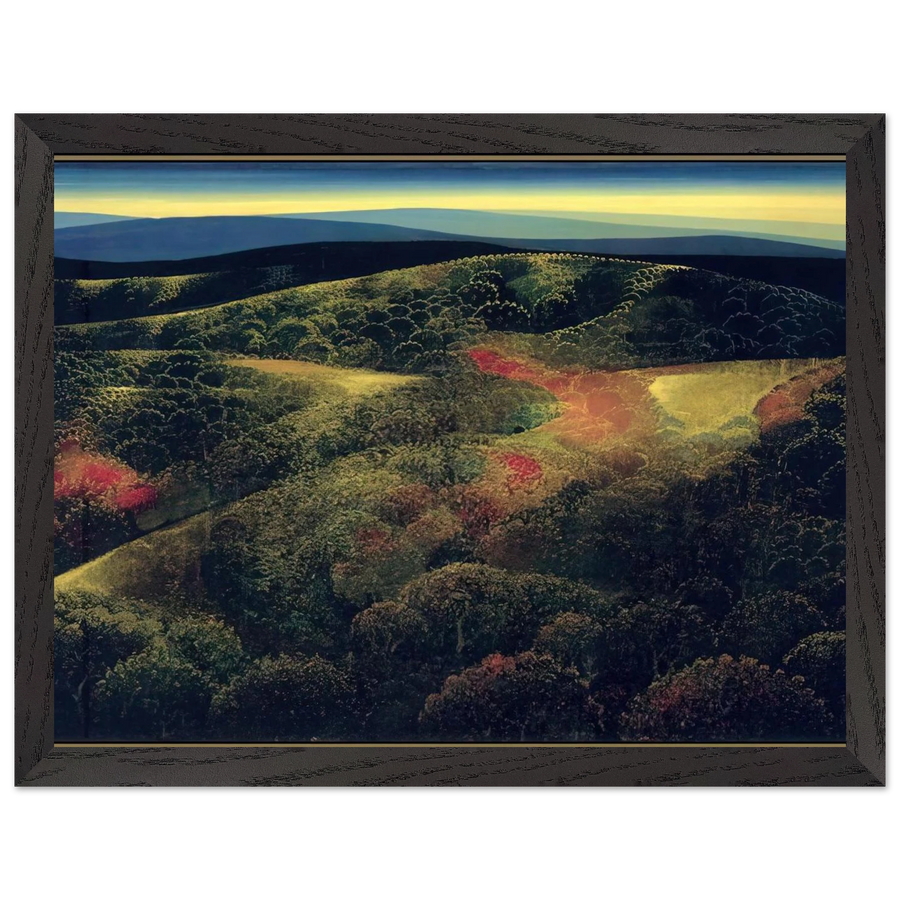 Late October by Eyvind Earle — Framed art print at Zephyeer