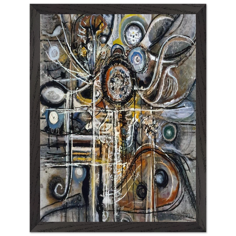 The Center by Richard Pousette-Dart — Framed art print at Zephyeer