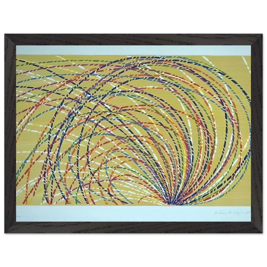 Aurora - 1985 by Piero Dorazio — Framed art print at Zephyeer