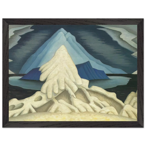 Winter comes from the Arctic to the Temperate Zone - 1935 by Lawren Harris — Framed art print at Zephyeer