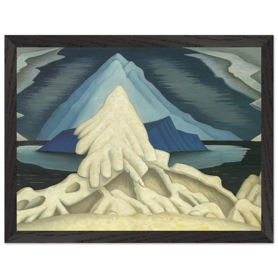 Winter comes from the Arctic to the Temperate Zone - 1935 by Lawren Harris — Framed art print at Zephyeer