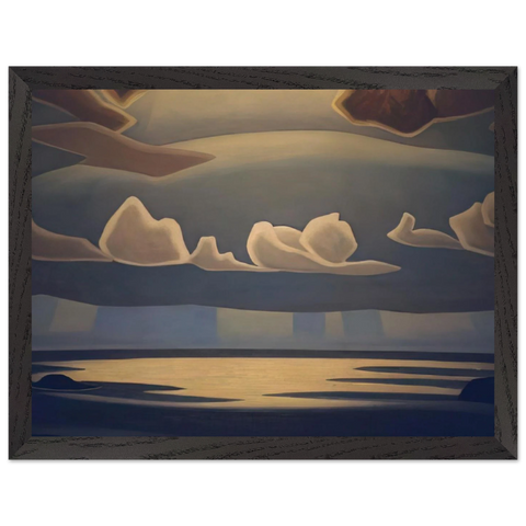 From the North Shore, Lake Superior - 1927 by Lawren Harris — Framed art print at Zephyeer