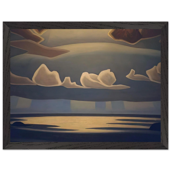 From the North Shore, Lake Superior - 1927 by Lawren Harris — Framed art print at Zephyeer