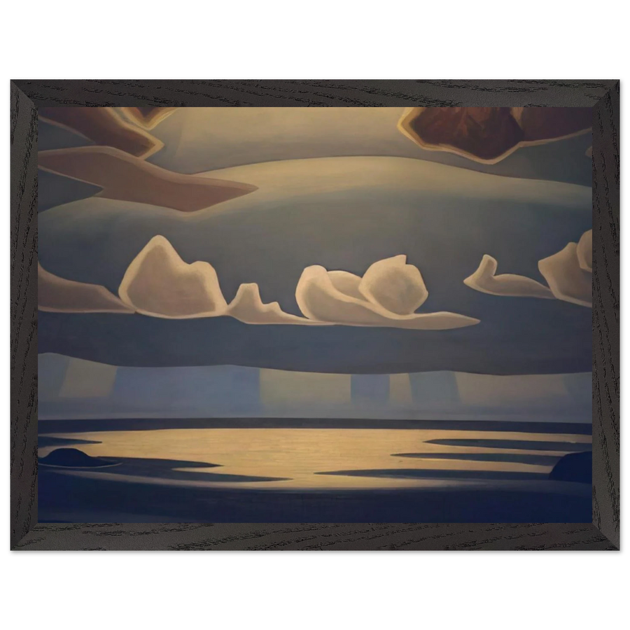 From the North Shore, Lake Superior - 1927 by Lawren Harris — Framed art print at Zephyeer