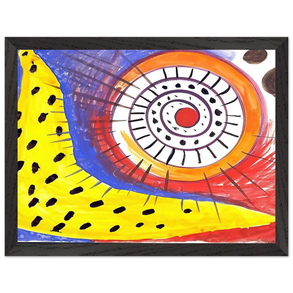 SPIRAL COMPOSITION 1970 by Alexander Calder — Framed art print at Zephyeer