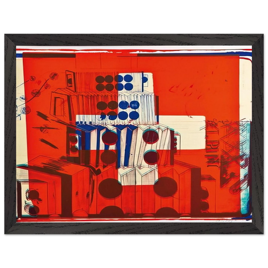 Ars Alpina I - 1972 by Dieter Roth — Framed art print at Zephyeer